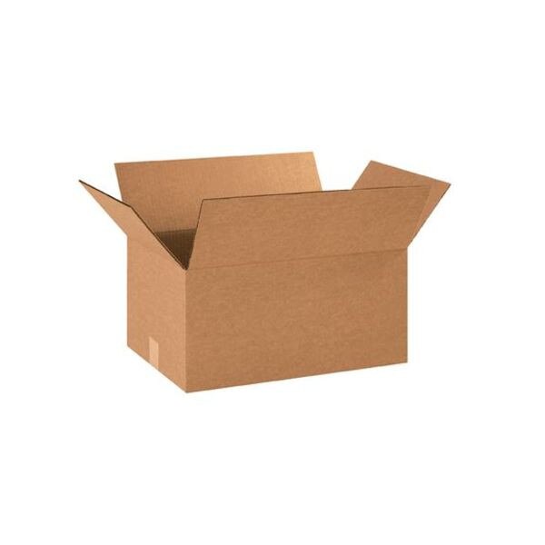 Kraft Corrugated Boxes, 18" x 12" x