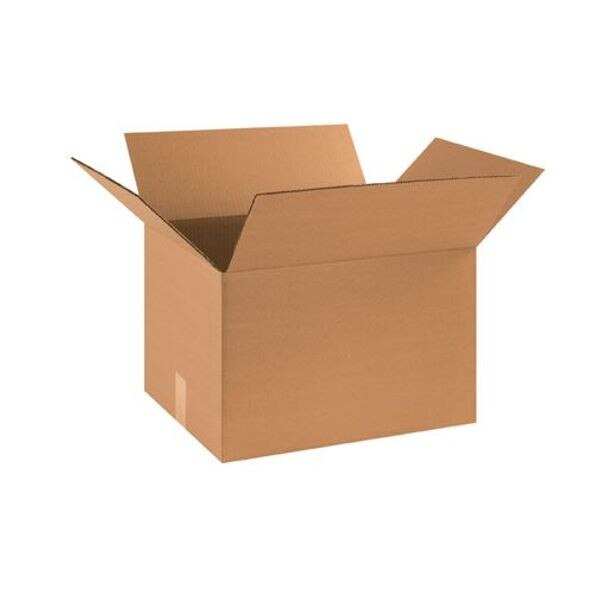 Corrugated Boxes, 18" x 14" x 12",