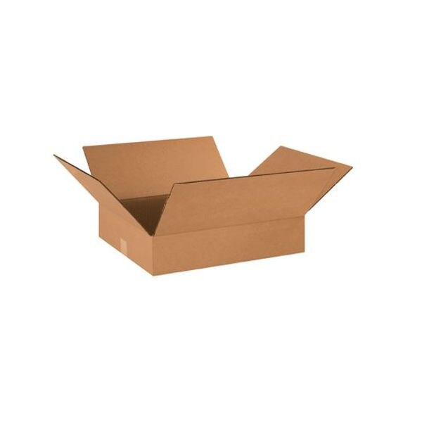 Corrugated Boxes, 18" x 16" x 4", 2