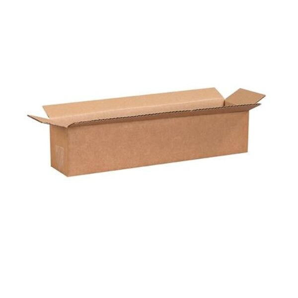 Corrugated Boxes, 18" x 4" x 4", 25