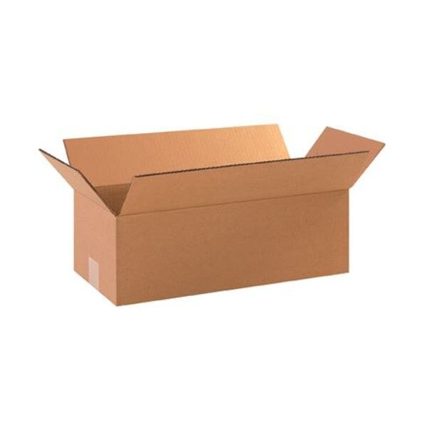 Corrugated Boxes, 18" x 8" x 6", 25