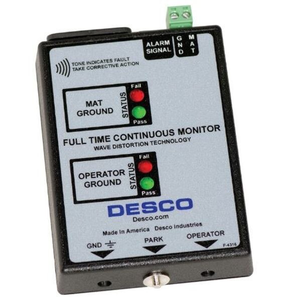 Desco 19325 Full Time Continuous Monitor ESD Constant Monitor