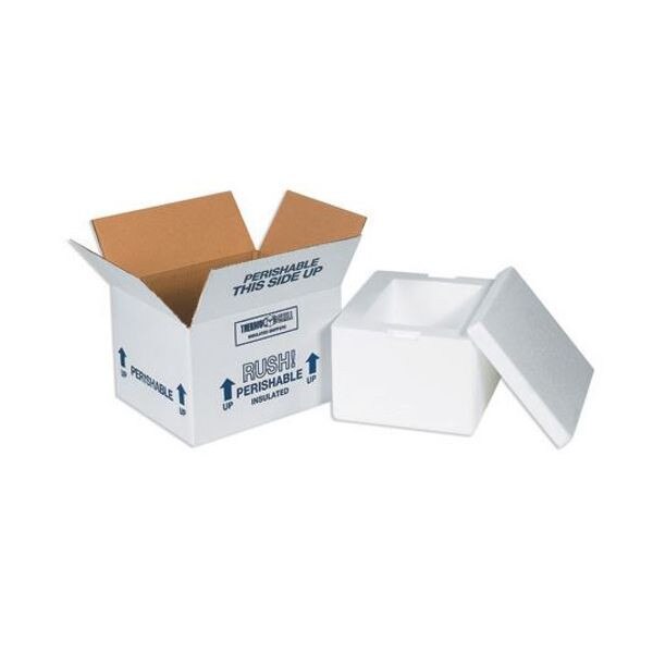 Insulated Shipping Containers, 8" x