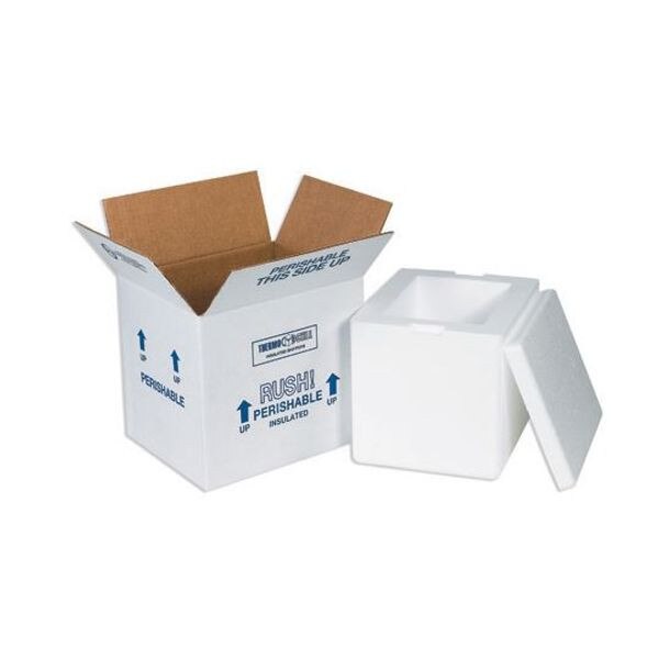 Insulated Shipping Containers, 8" x