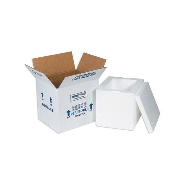 Insulated Shipping Containers, 8" x