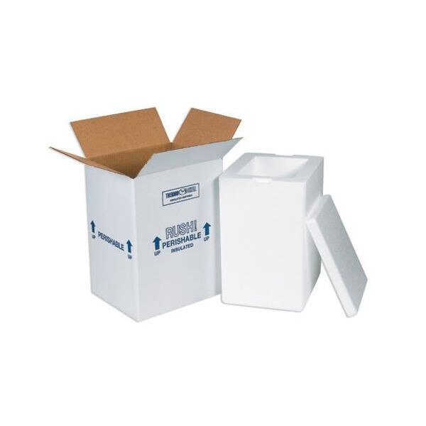 Insulated Shipping Containers, 8" x