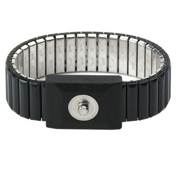 SCS 2205 Black Metal Wrist Band, Sm