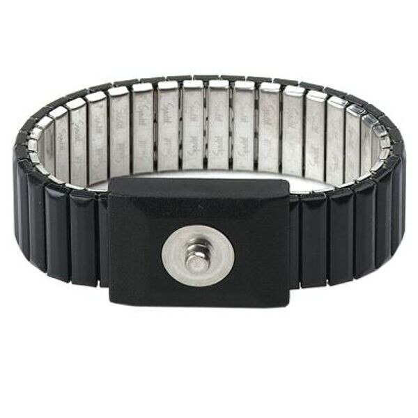 SCS 2207 Black Metal Wrist Band, La