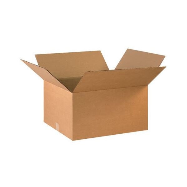 Corrugated Boxes, 22" x 18" x 12",