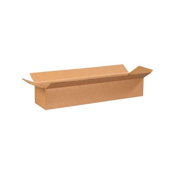 Corrugated Boxes, 24" x 6" x 4", 25