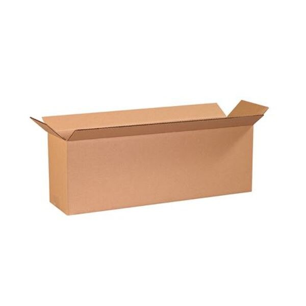 Corrugated Boxes, 24" x 6" x 8", 25