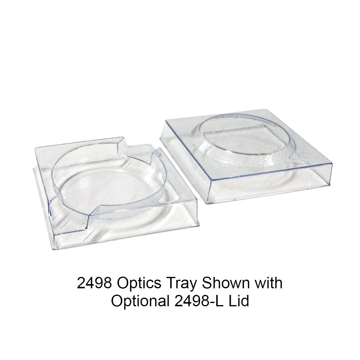 2498 Plastic Lens Tray and Lid