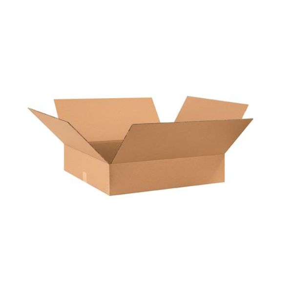 28" X 24" X 6" Flat Corrugated Boxes Correct Products