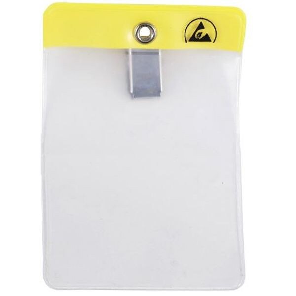 Menda 35009 ESD Badge Holder, Clip-