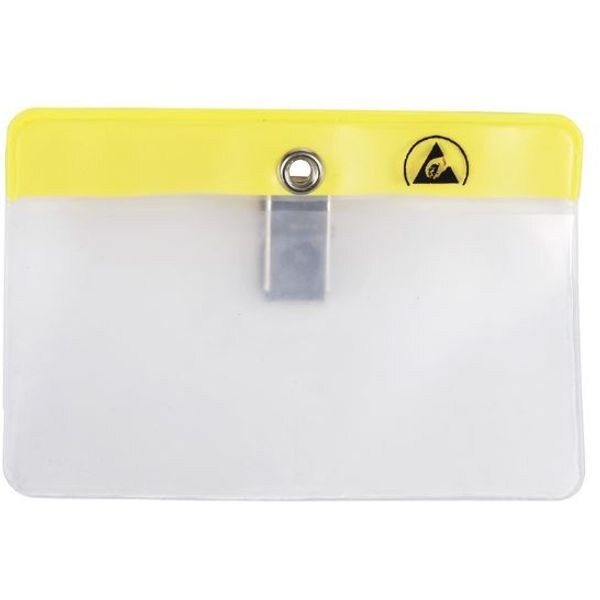 Menda 35011 ESD Badge Holder, Clip-