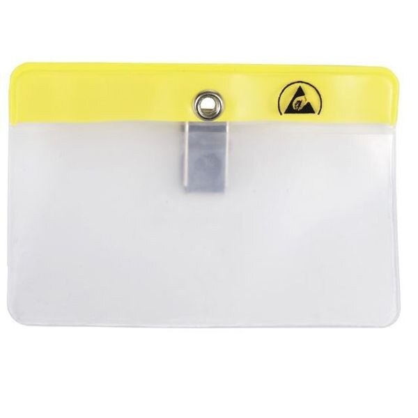 Menda 35012 ESD Badge Holder, Clip-