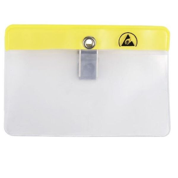 Menda 35013 ESD Badge Holder, Clip-