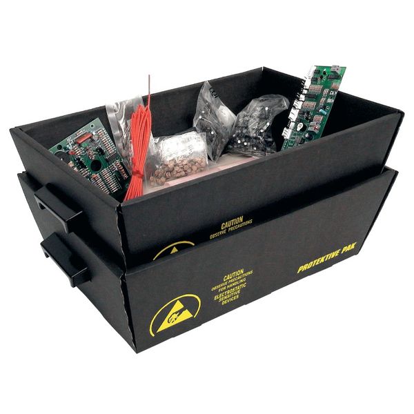 37620 Conductive Nestable Tote, 12"