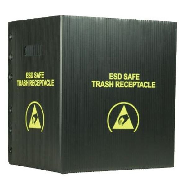 Static Solutions DB-1600 Anti-Static Waste Basket Liners, Black