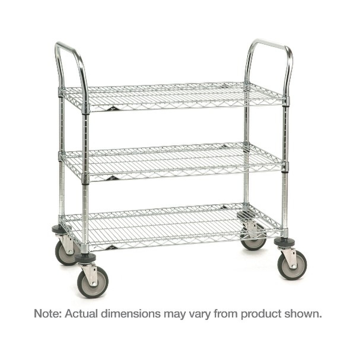 Metro 3SPN33DC Chrome Wire Cart