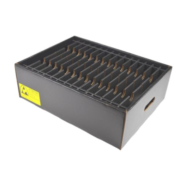 Corstat InPlant Handlers, ESD Tote Boxes with Dividers Correct Products