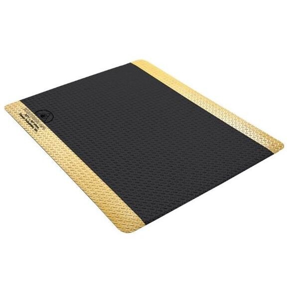Desco 40980 Statfree DPL Plus ESD Diamond Plate AntiFatigue Mat, 36" x
