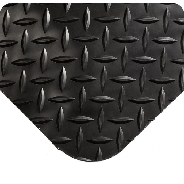 Wearwell 415.916x2x3BK Diamond-Plat