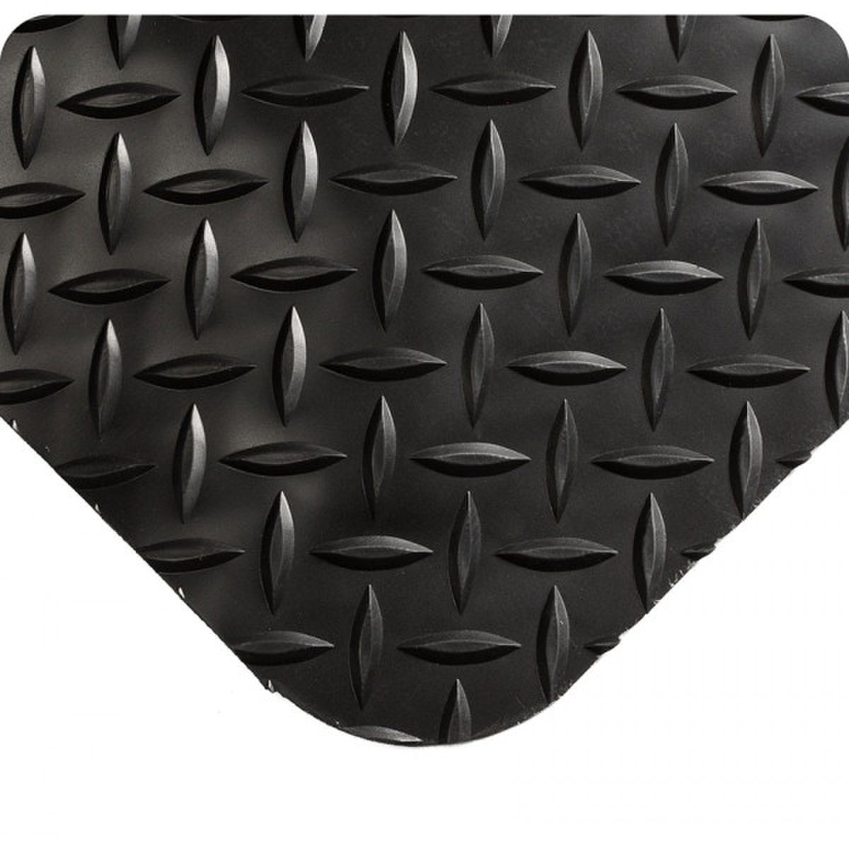 Wearwell 415.916x2x3BK Diamond-Plat