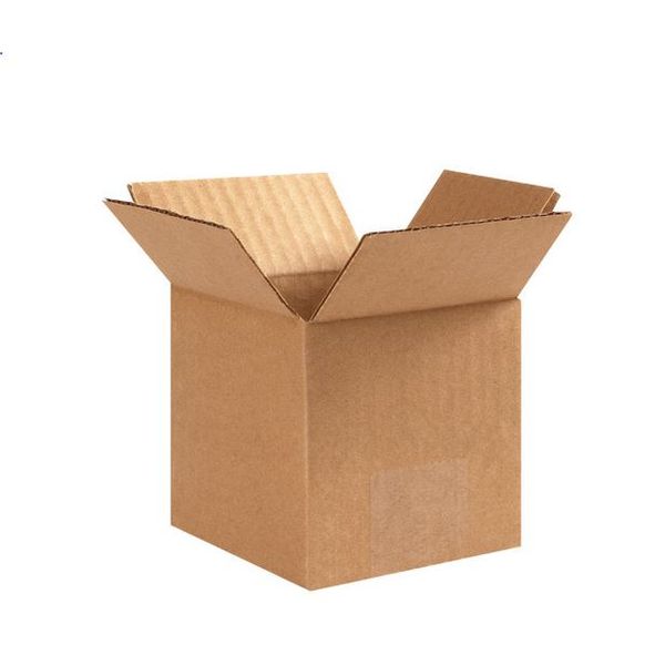 Corrugated Boxes, 4" x 4" x 4", 25/