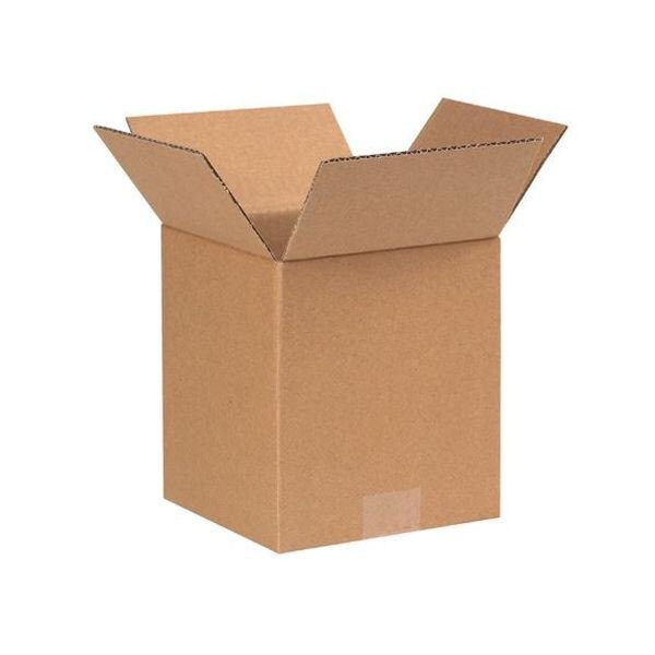 Corrugated Boxes, 4" x 4" x 5", 25/