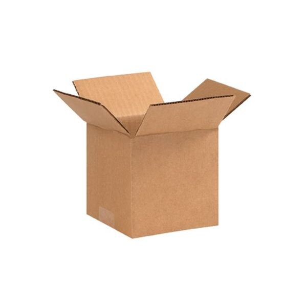 Corrugated Boxes, 5" x 5" x 5", 25/