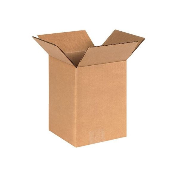 Corrugated Boxes, 5" x 5" x 8", 25/