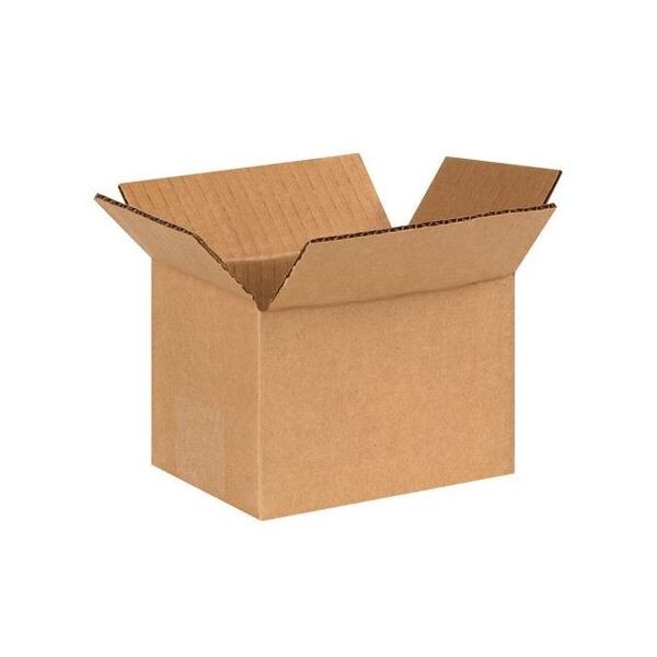 Corrugated Boxes, 6" x 4" x 4", 25/