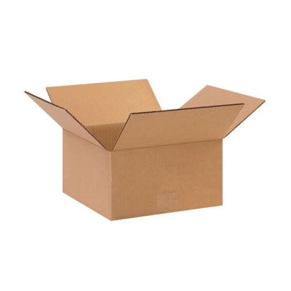 Corrugated Boxes, 6" x 6" x 3", 25/