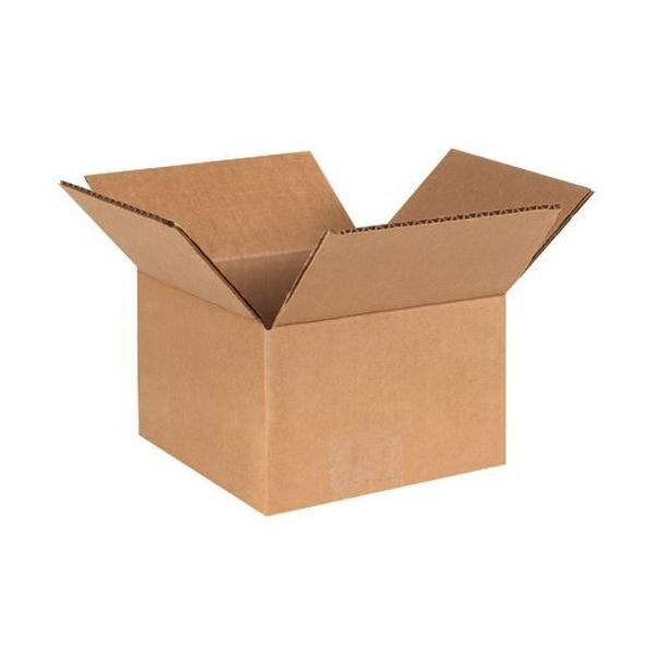 Corrugated Boxes, 6" x 6" x 4", 25/