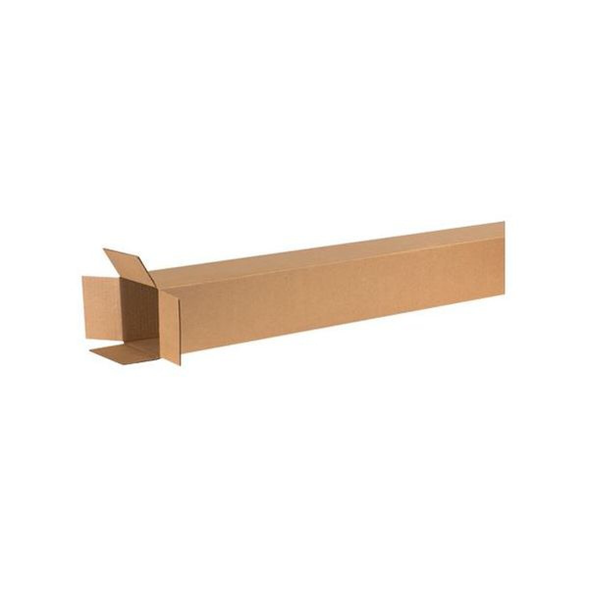 Corrugated Boxes, 6" x 6" x 60", 15