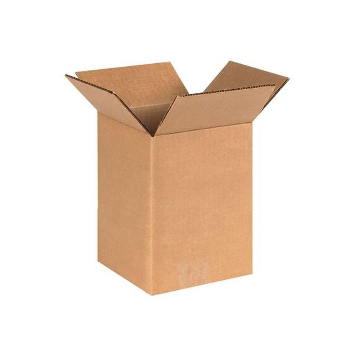 Corrugated Boxes, 6" x 6" x 8", 25/
