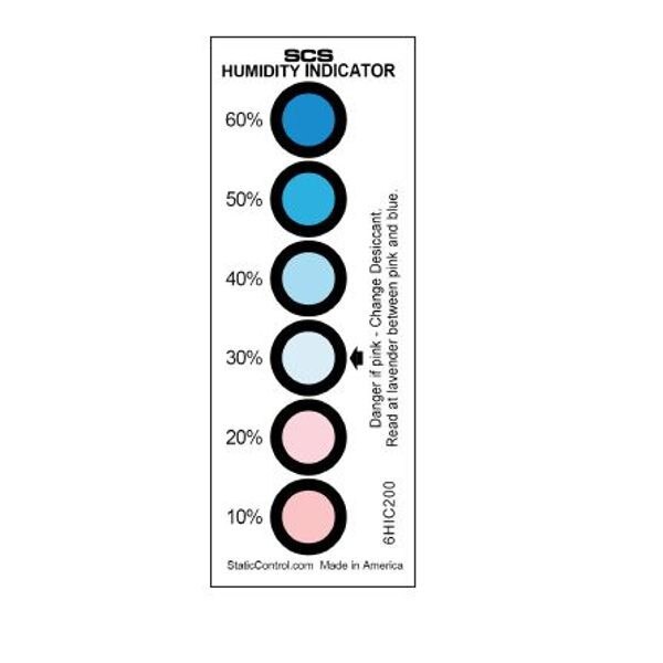 SCS 6HIC200 Six Spot Humidity Indic