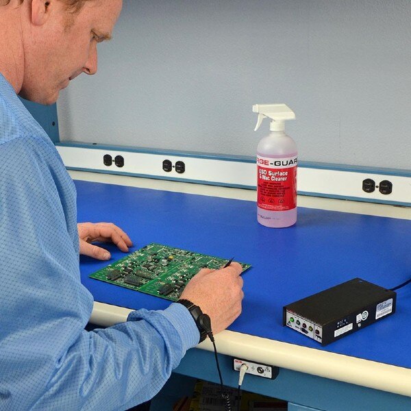 SCS 724 Monitor in use at ESD Workstation