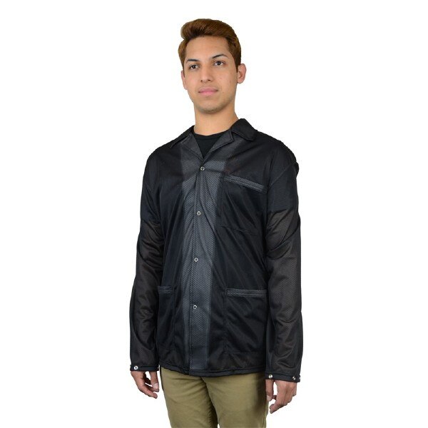 Desco 74311 Black Static Smock