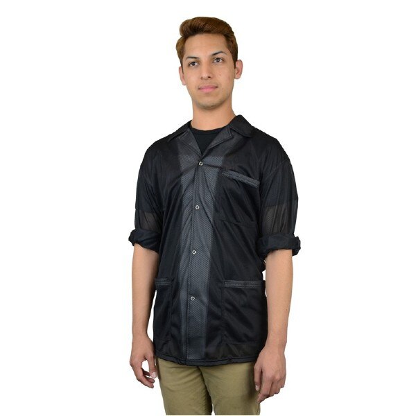 74319 ESD Black Smock