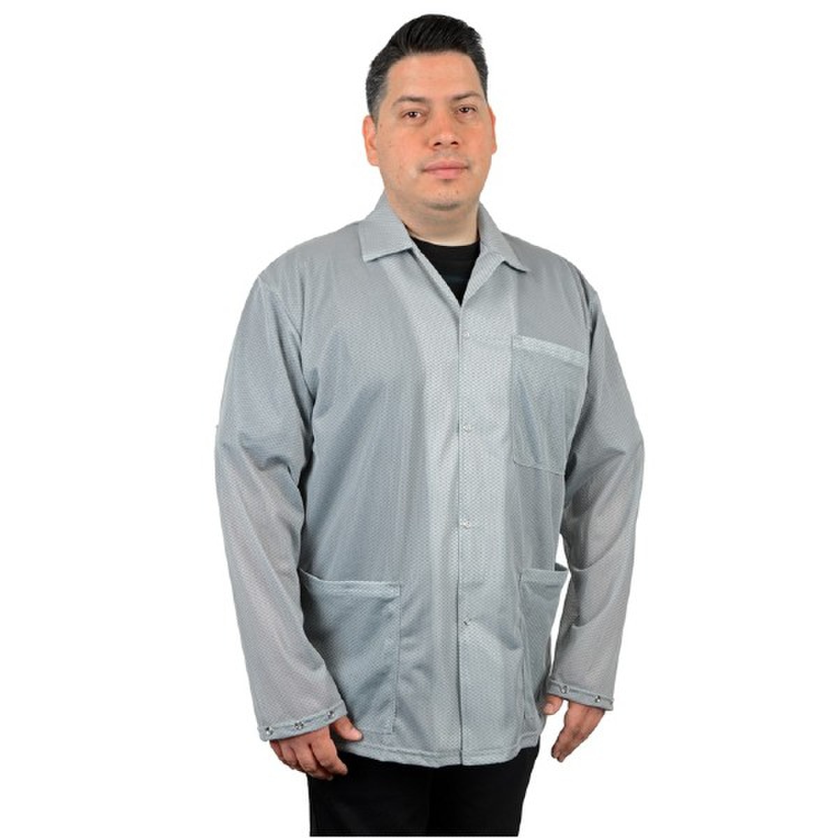 Desco 74325 Gray ESD Smock