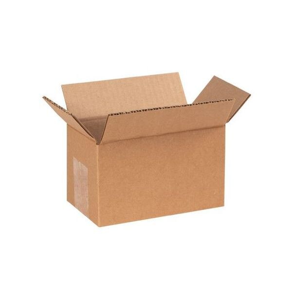 Corrugated Boxes, 7" x 4" x 4", 25/