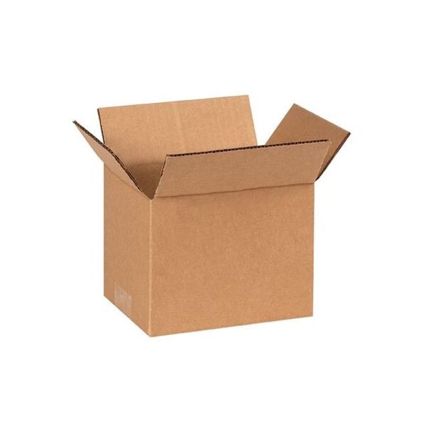 Corrugated Boxes, 7" x 5" x 5", 25/