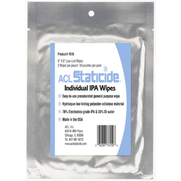 ACL 7615 IPA Cleaning Wipes