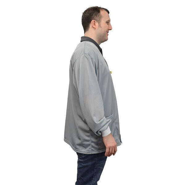 SCS 770023 ESD Gray Smock Jacket, K