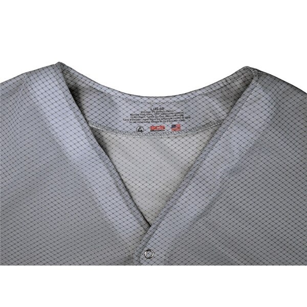 SCS 770023 ESD Gray Smock Jacket, K