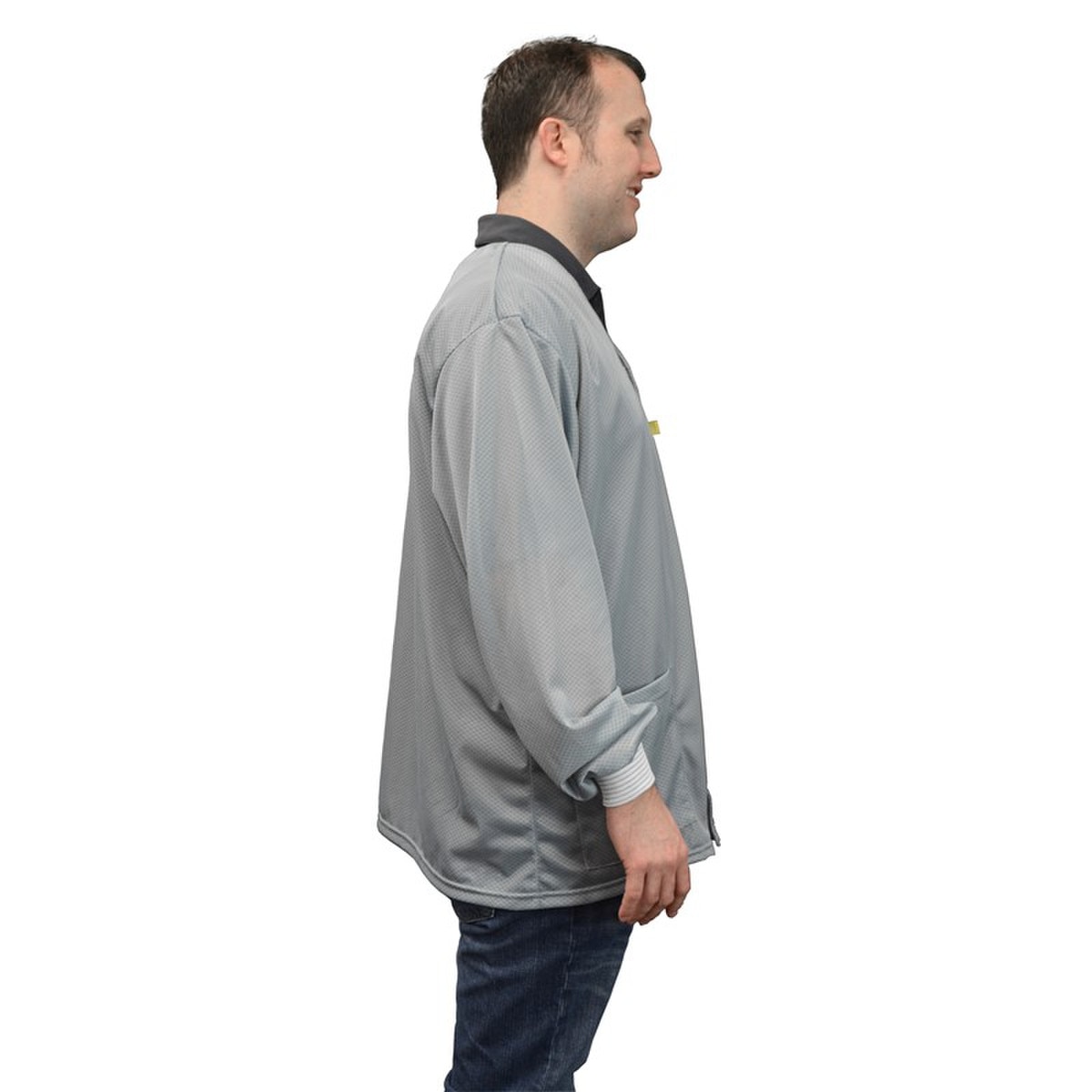 SCS 770026 ESD Gray Smock Jacket, K