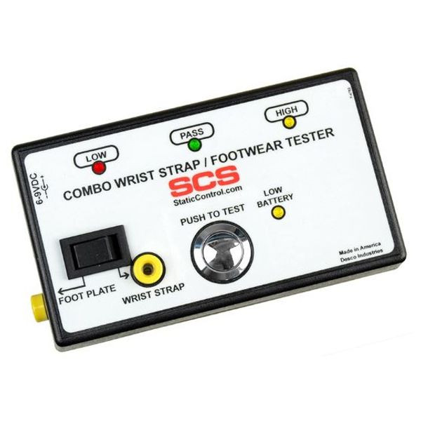 SCS 770030 Combo Wrist Strap Tester