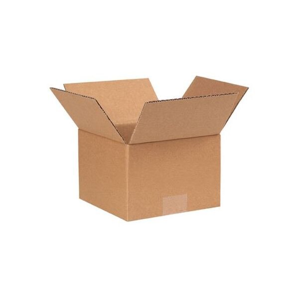 Corrugated Boxes, 7" x 7" x 5", 25/